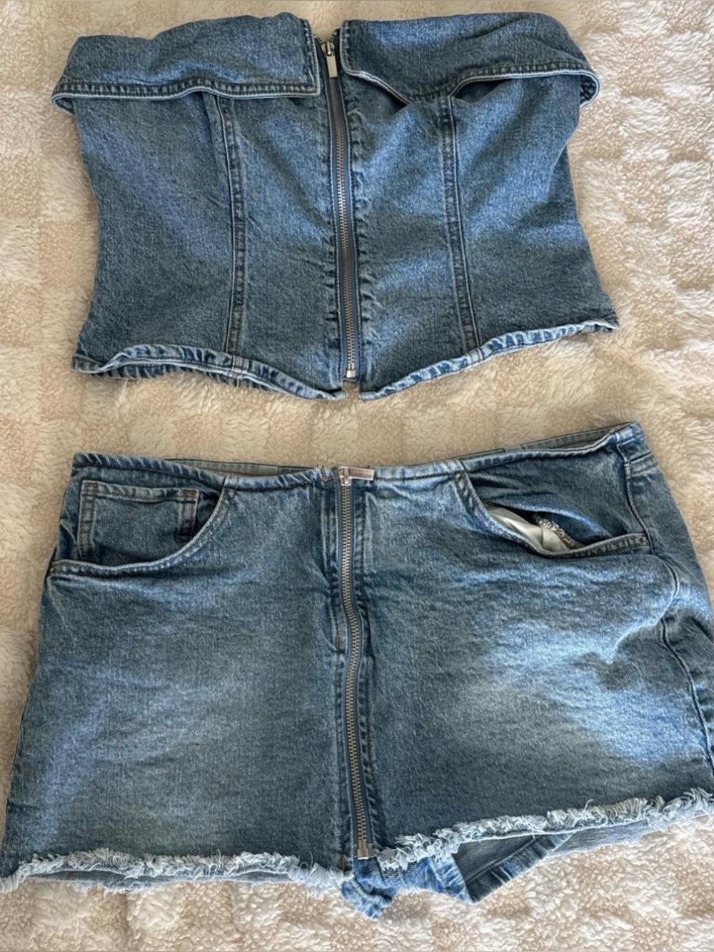 Wild fable denim set